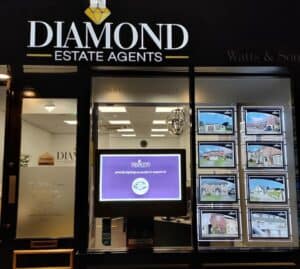 Estate agents lighting up purple to support PoTS UK