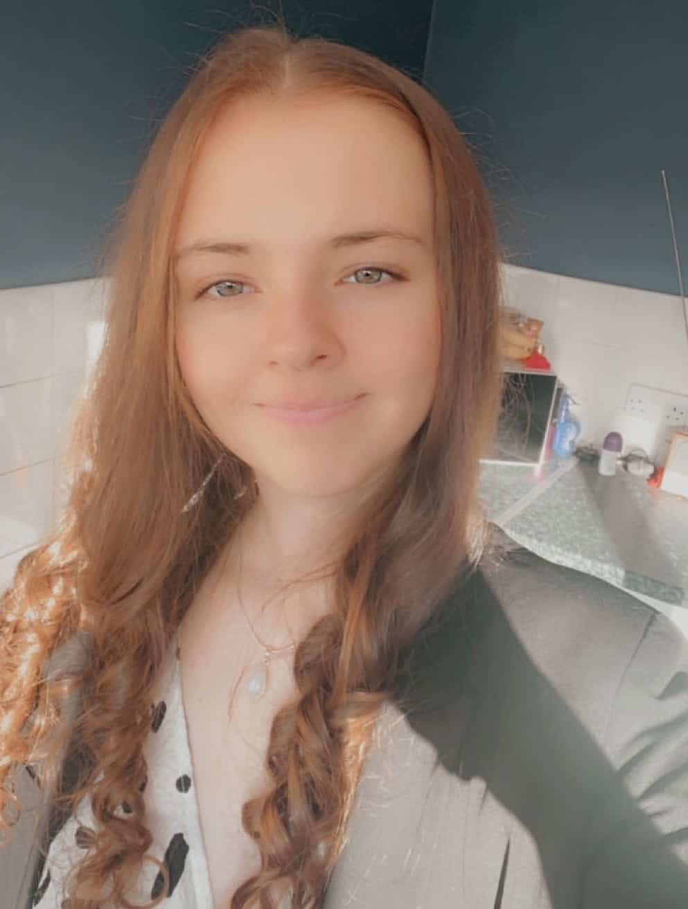 Female smiling