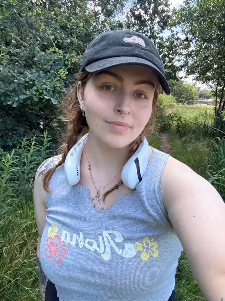 Photo of Jess outside